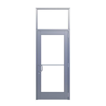 Storefront Doors with Transoms